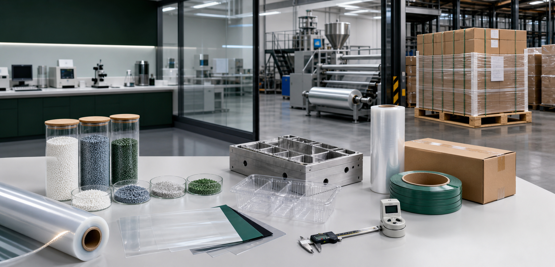 Integrated material, mold, production, quality and logistics experience