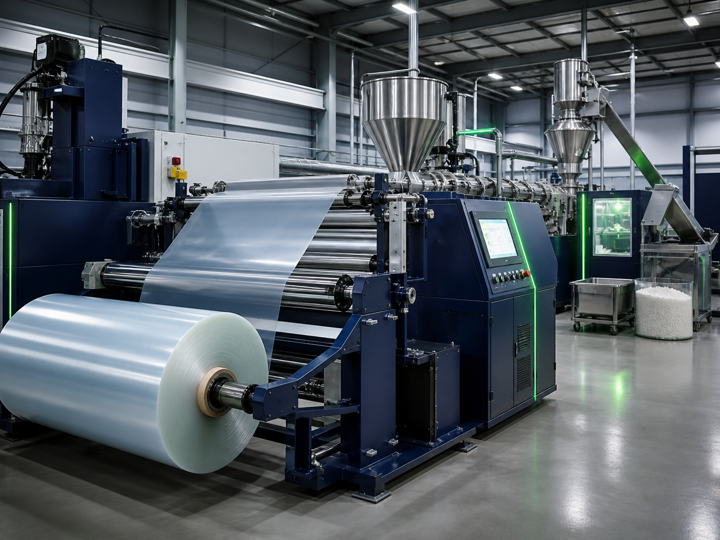 Plastic production and equipment integration